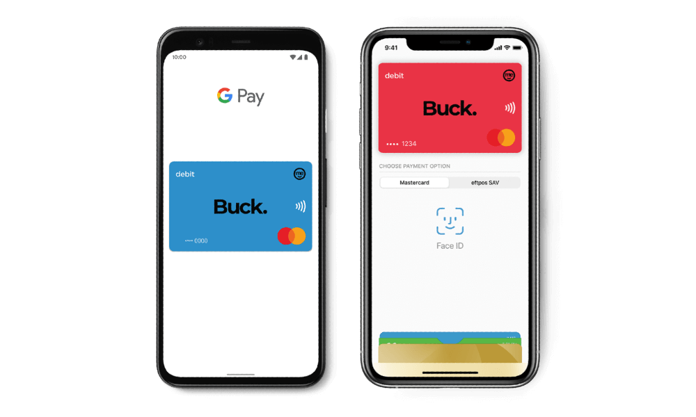 Digital wallet on an Android and Apple phone
