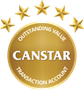 Canstar 5-star Everyday Transaction Account outstanding value