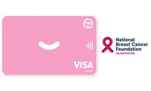 National breast cancer foundation card