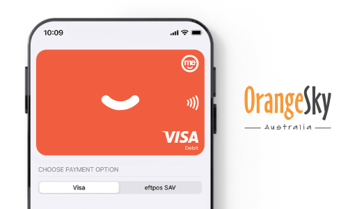 OrangeSky card apple pay