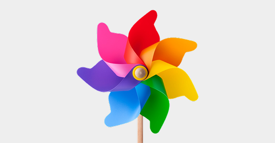 Do good with a rainbow SpendME debit card