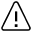 Warning triangle with an exclamation mark